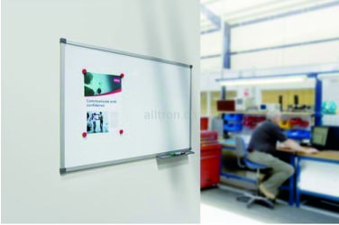 Nobo Magnethaftendes Whiteboard Basic 120 cm x 240 cm, Weiss
